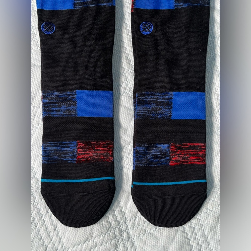 Lot of 2 - $16.99 Stance Men’s Cryptic Collection Crew Socks NBA LA Clippers - Picture 3 of 8